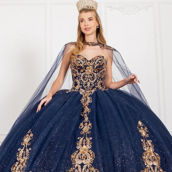Captivating Cinderella Divine Gown: Shimmering Sequins and Enchanting Feathers